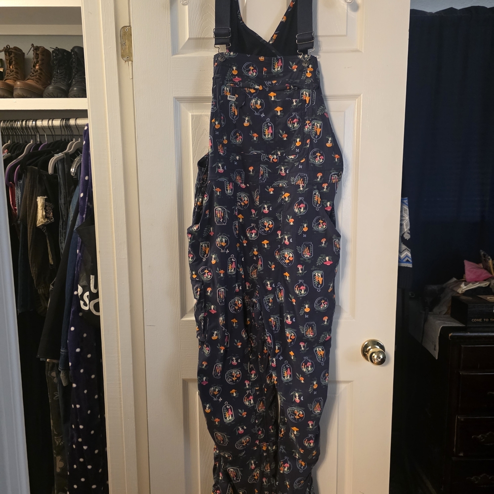 Duluth Trading Co Navy Printed Women's Jumpsuit